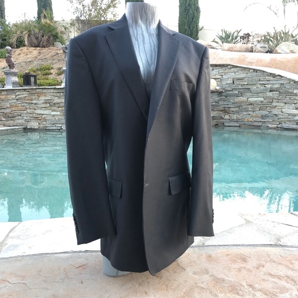 Studio Milano Italian Wool Men’s Sexy Work Blazer - Picture 1 of 7